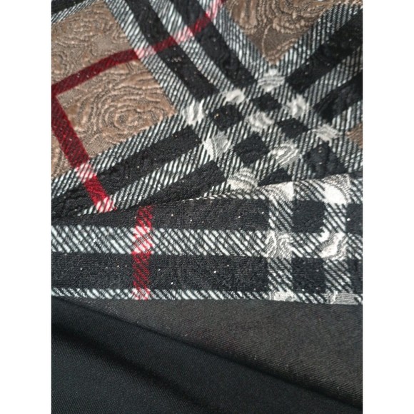 Serengeti Women Sz 1X Elegant Floral Roses Embossed Glitter Overlay Top - Picture 12 of 16